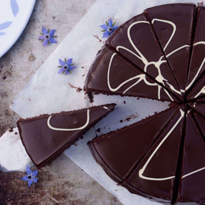 Chocoladetaart