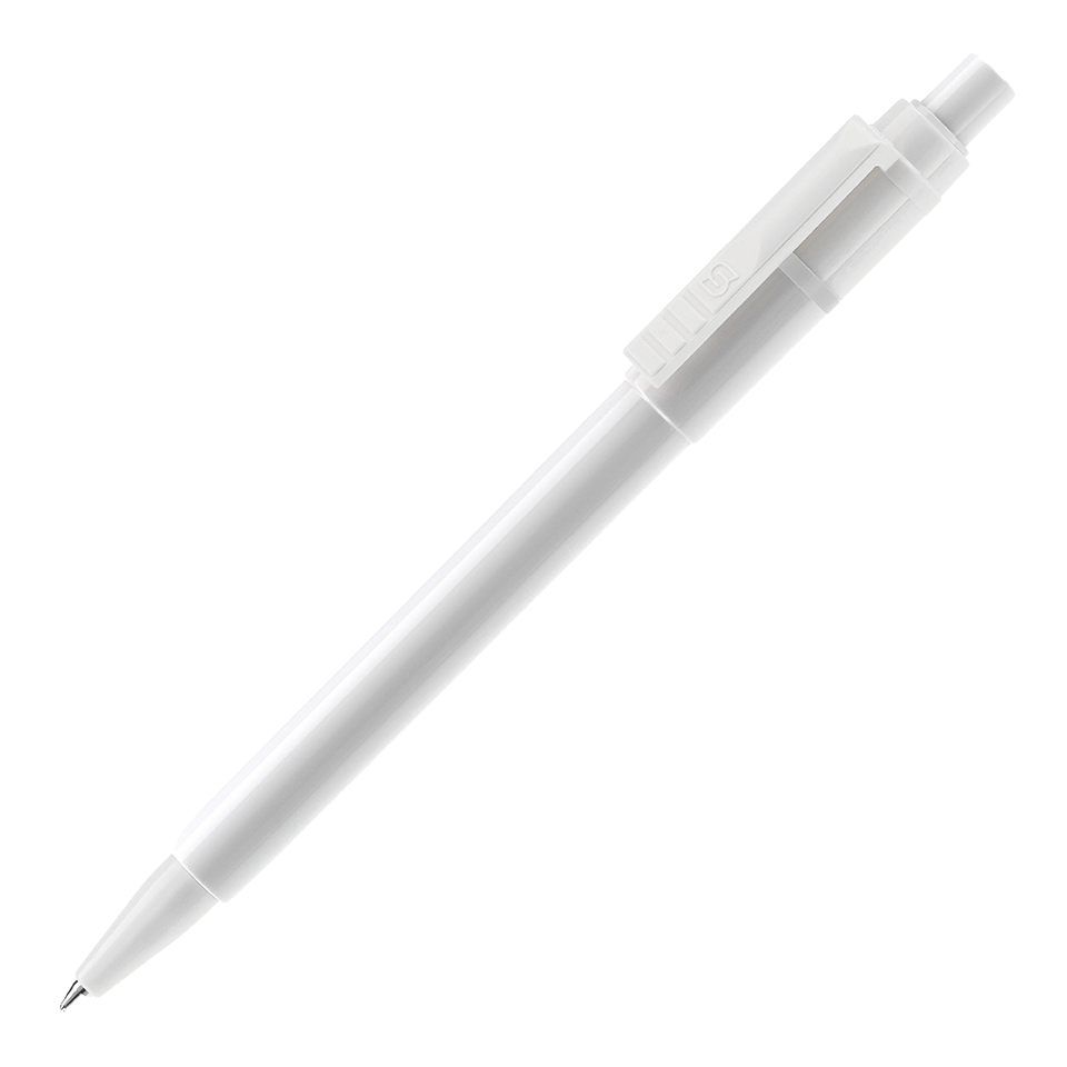 Balpen Baron wit-wit 1,000 stuks