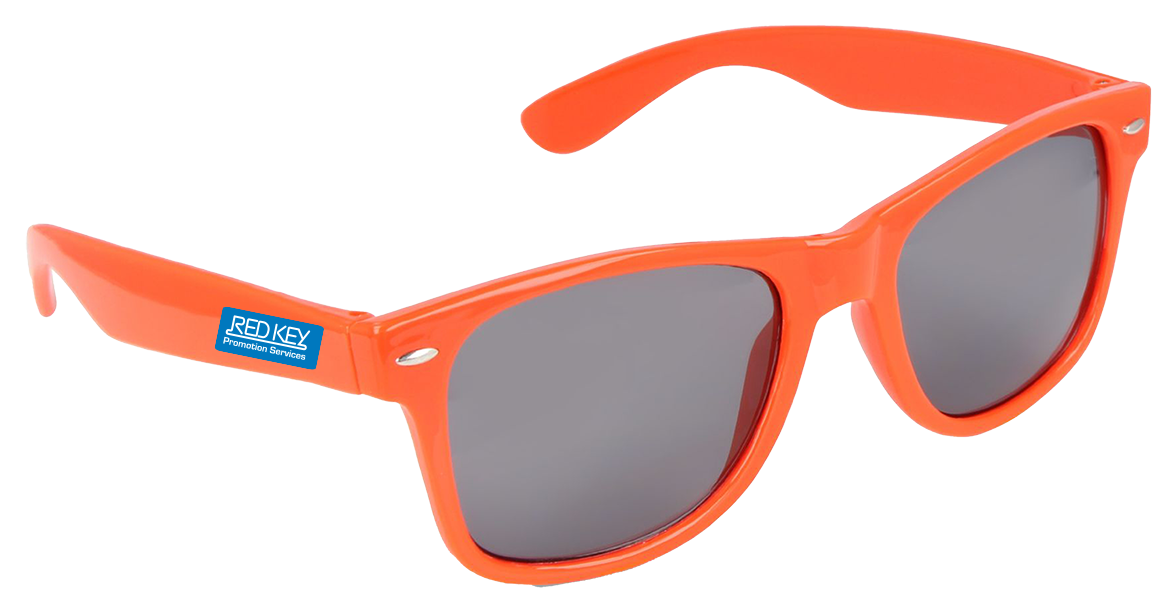 zonnebril oranje, 250 stuks