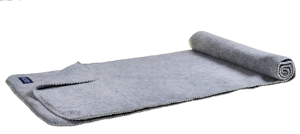 fleece sjaal luxe grijs, 50 stuks