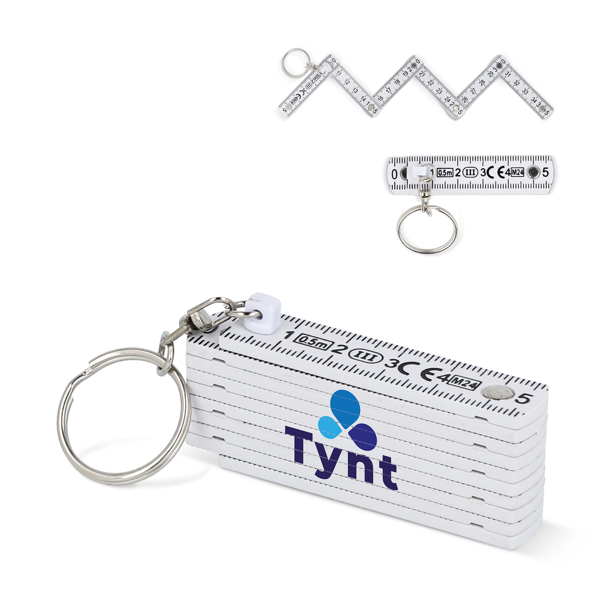 duimstok sleutelhanger, 100 stuks