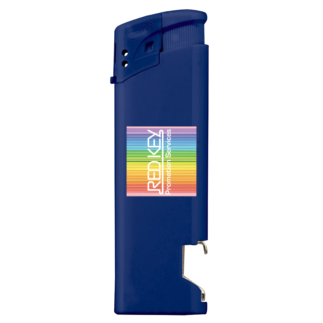 bieropener aansteker, blauw, 250 stuks