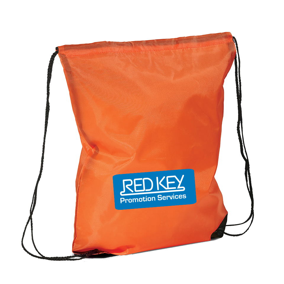 promo rugzakje oranje, 100 stuks