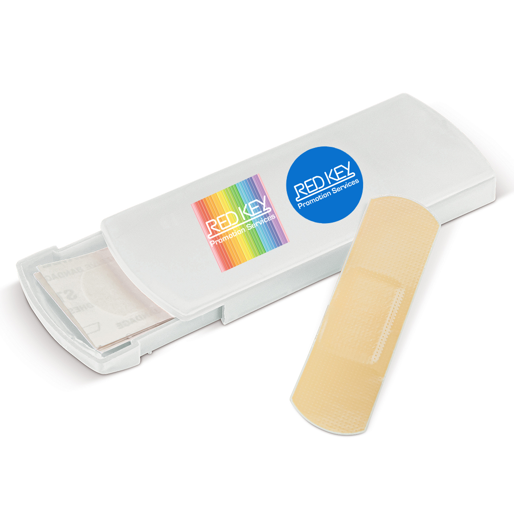 pleisterdoosje wit, 100 stuks