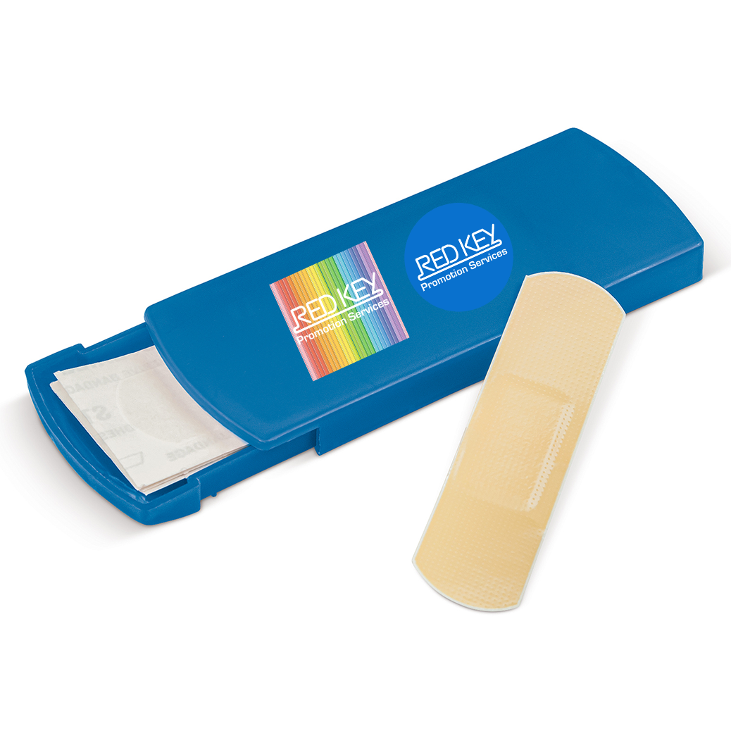pleisterdoosje blauw, 100 stuks